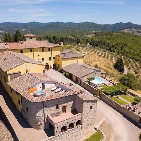 빌라 Charming Castle In Chianti Classico 카이오레인챠안티